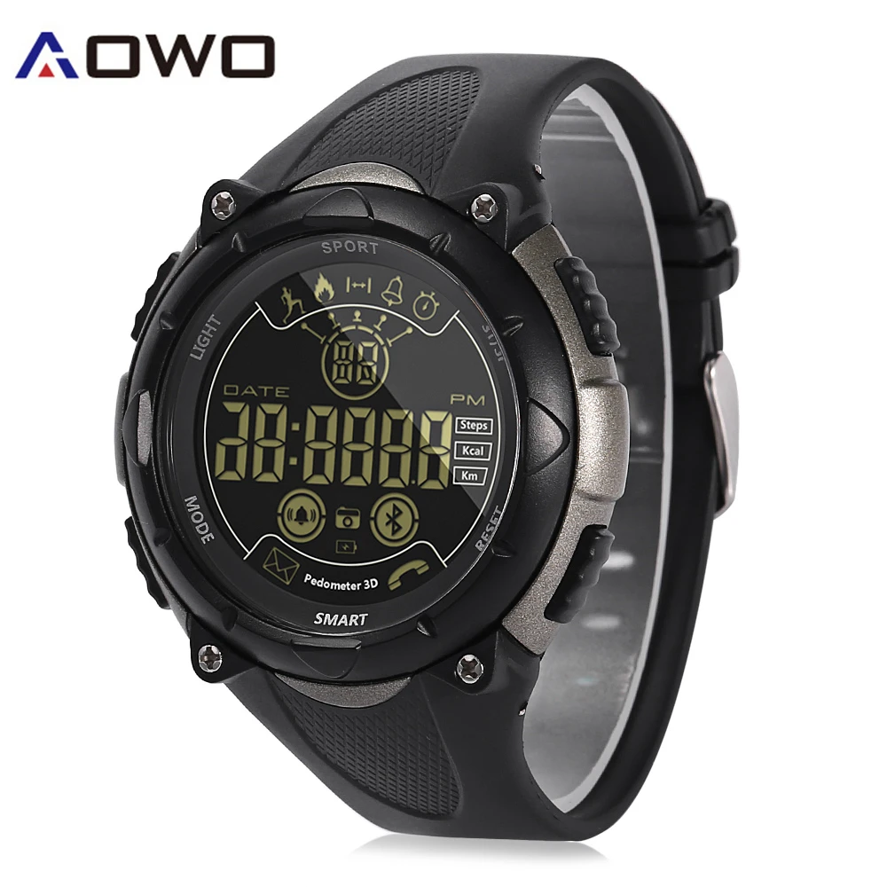 AOWO X7 IP68 Водонепроницаемый Смарт часы ультра длительный режим ожидания фитнес
