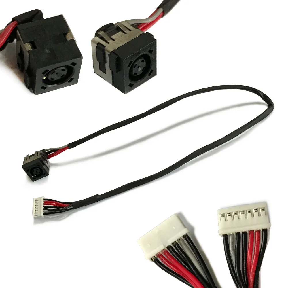 1pcs Brand New DC Power Jack Socket Cable Harness for Dell Latitude E6400 E6410 E6500 E6510 Laptop Supply Charging Port | Компьютеры и