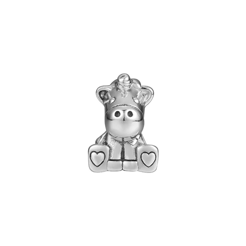 

Pandulaso 2018 New Autumn Silver 925 Jewelry Unicorn Fairytale Beads for Jewelry Making Fit Fashion DIY Charms Bracelets Jewelry