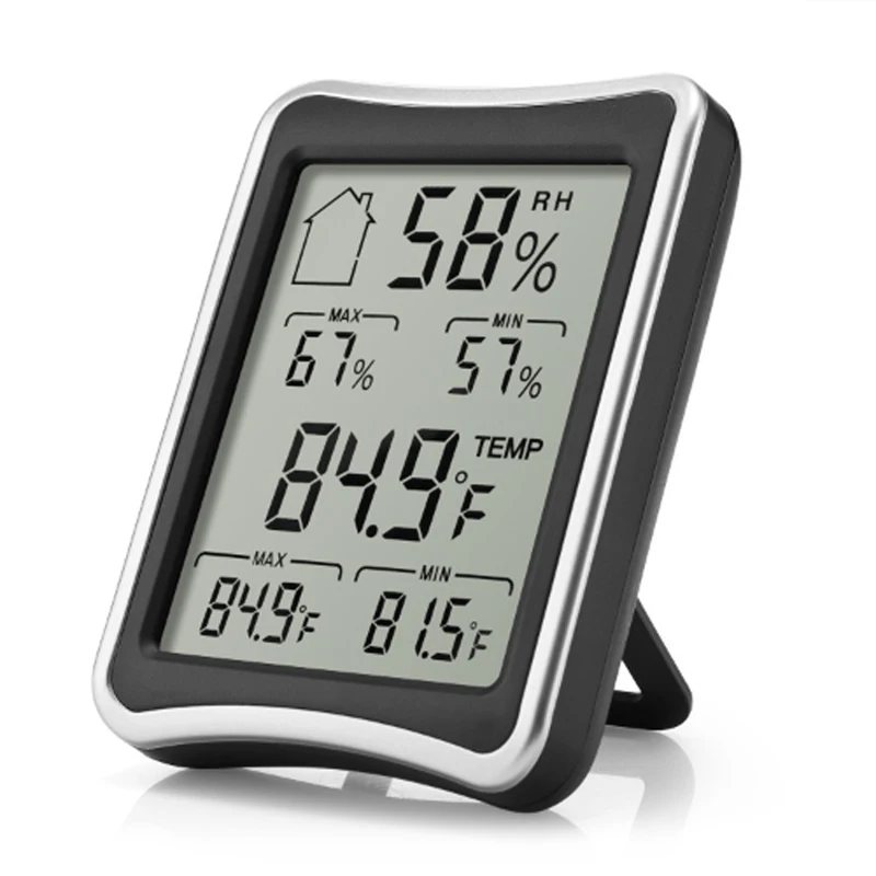 

EAAGD Hygrometer Thermometer Indoor Humidity Monitor with Temperature Gauge Humidity Meter - Baby Family Health Care - Works in