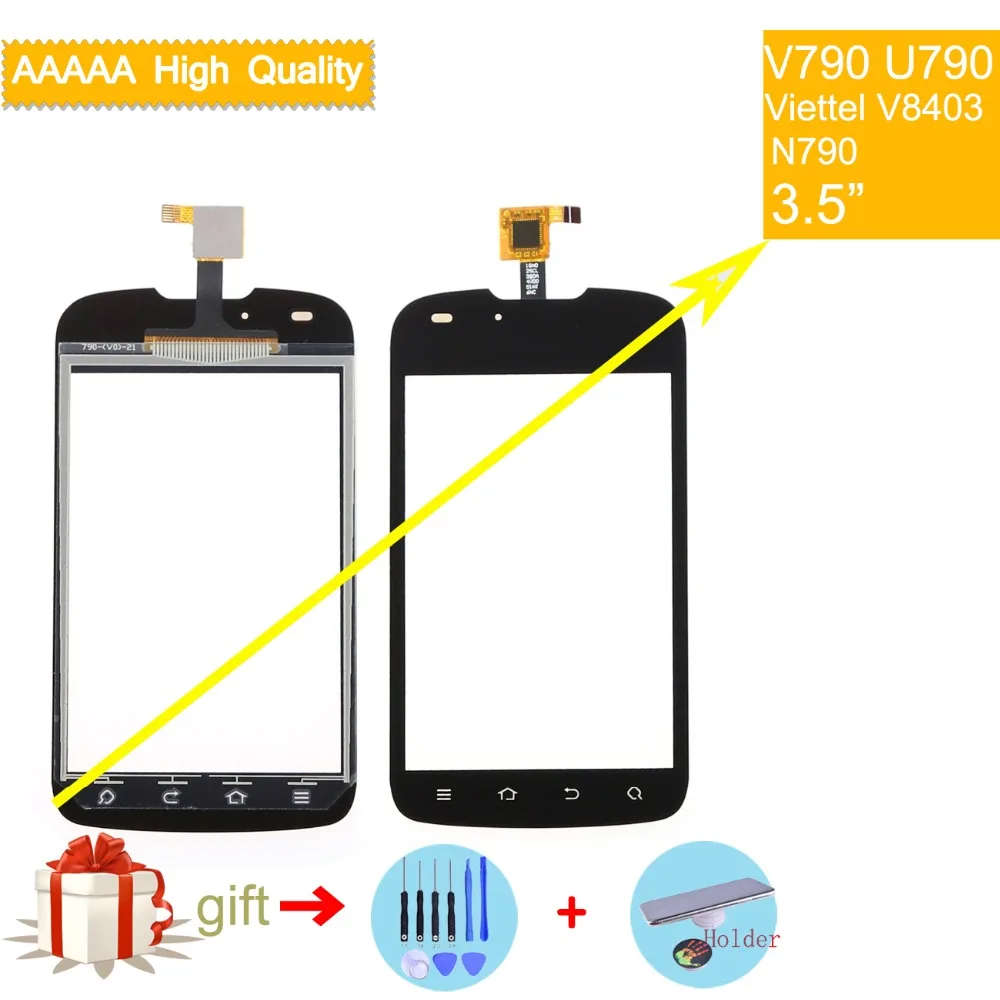 V790 сенсорный экран для ZTE Viettel V8403 N790 U790 цифровой преобразователь сенсорного