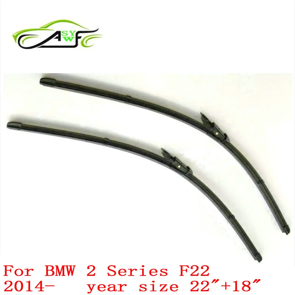 

Free shipping car wiper blade for BMW 2 Series F22 (2014 onwards) 22"+18" Pinch Tab WindShield Wiper Blade 2pcs/PAIR