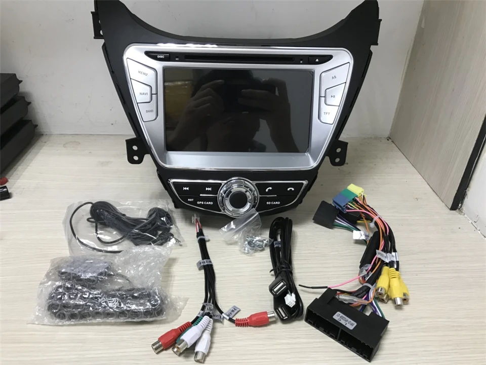 Cheap 8 core Android 9.0 4G Ram 64G Rom Autoradio car video dvd gps map music tape recorder 4G LTE For Hyundai Elantra Avante MD 2011+ 24