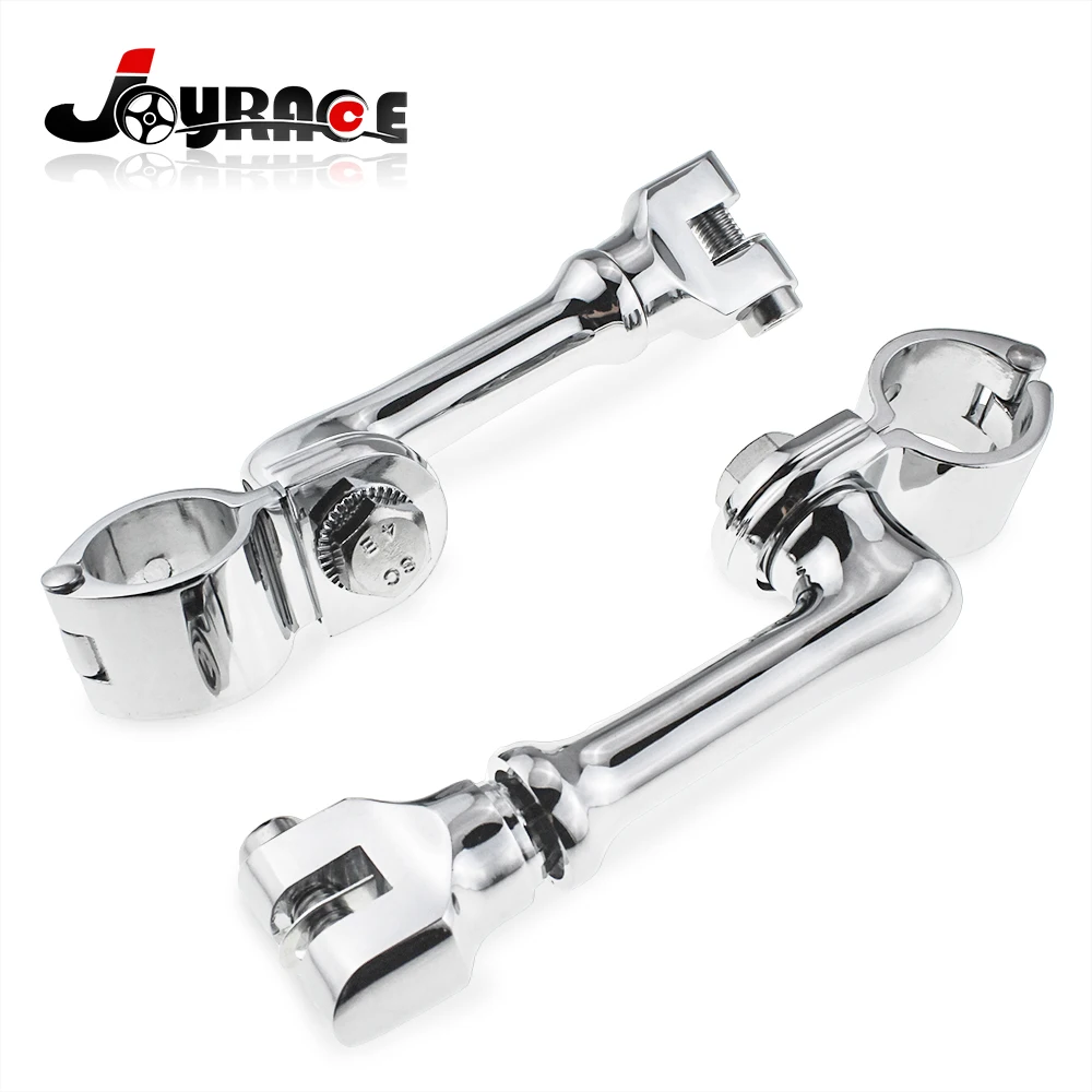 Aluminum Engine Guards Footpeg Frame Mount Highway Pegs 1 1/4" Magnum
