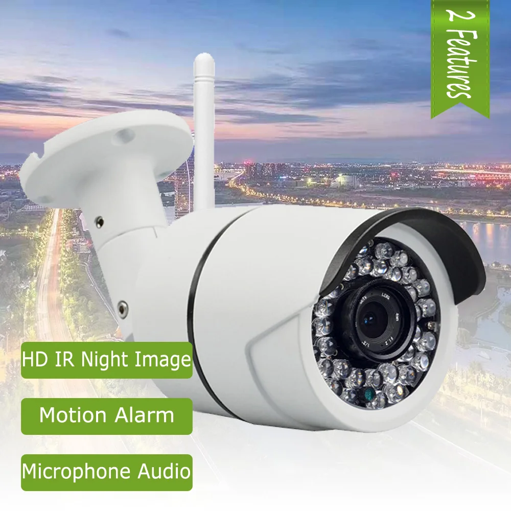 Water proof аудио Камера сброса Wi-Fi ip-камера HD 720 P 1080 P безопасности Камера ONVIF P2P IP Cam ИК карта CCTV SD Cam RTSP открытый сигнализации