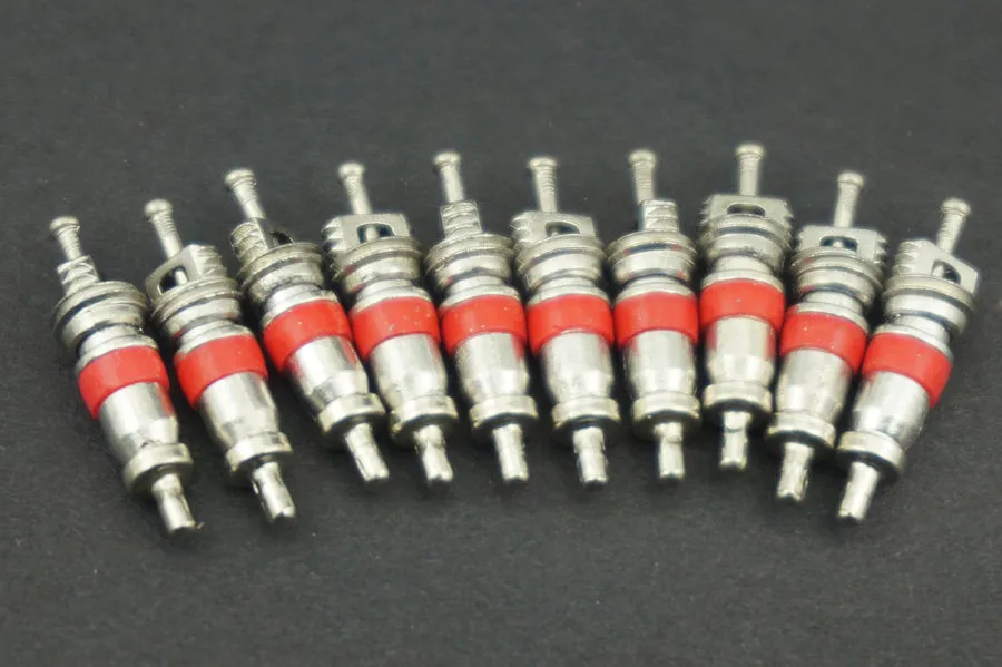 Free Shipping 10pcs/lot Tubeless Tire Tyre Valve Stem Cores Car bicycle