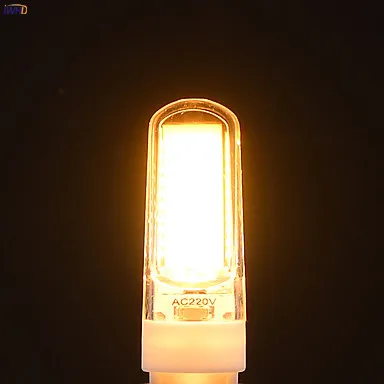 IWHD 4 шт 3 W G4 E14 G9 светодиодный Лампа 220 V 240LM затемнения удара светодиодный G9 220 V Кукуруза Би-pin огни теплый белый 110 v-220 v