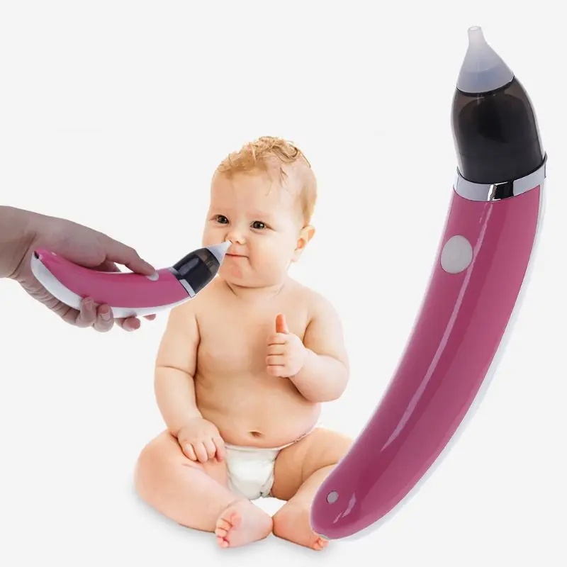 Детский нос Назальный аспиратор слизи инструменты для чистки электрический USB перезаряжаемая Мягкая силиконовая головка вакуумный Профессиональный безопасный новорожденный