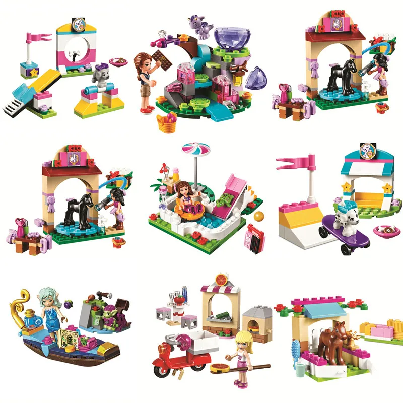 

Girls Friends Series Mia Cat Play Pet House Building Blocks Bricks Girls Toys Houses Animals Emma Girls Friends Princess Toys