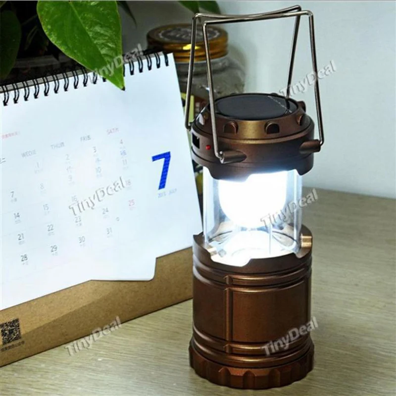 

Solar energy expansion LED camping lamp 370g Emergency lantern lamp outdoor tent Camping lamp lamparas colgantes