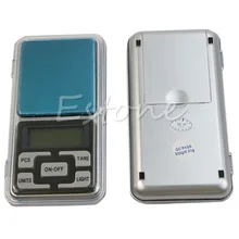 Лучший 1 шт. Карманный 500 г x 0,1 г цифровые весы инструмент ювелирные изделия золото Баланс Вес грамм#40646