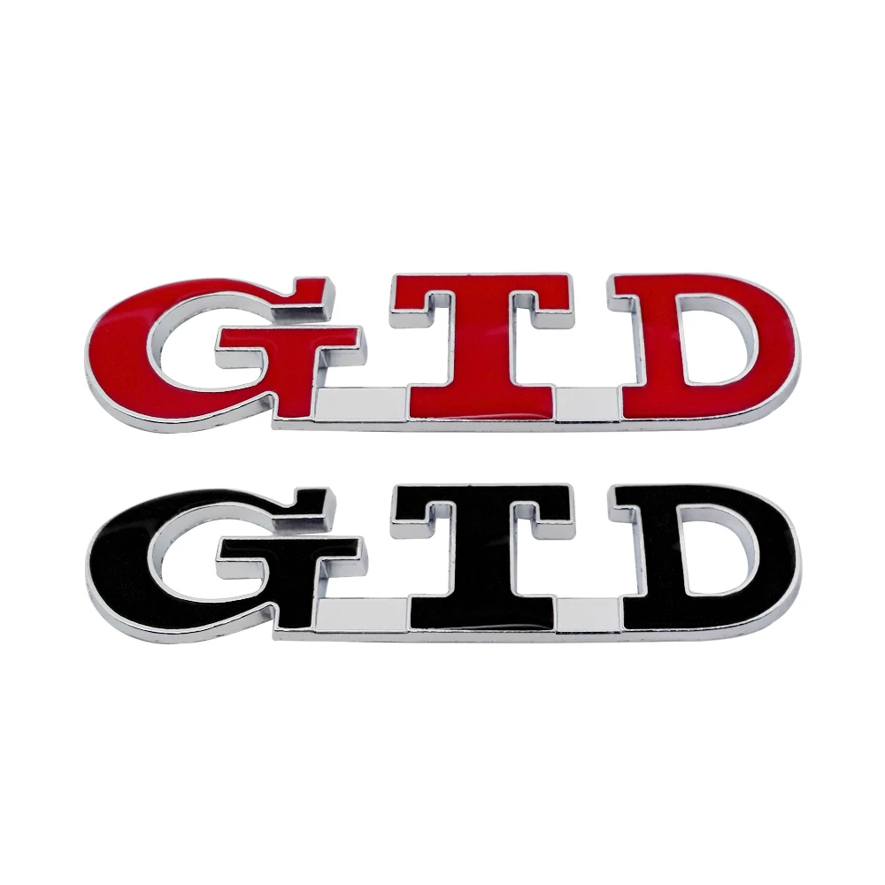 

Car Exterior Accessories Car Sticker Auto Emblem For GTD Logo For Nissan VW Peugeot 307 Audi A3 Lexus KIA Mazda 3 Honda Civic