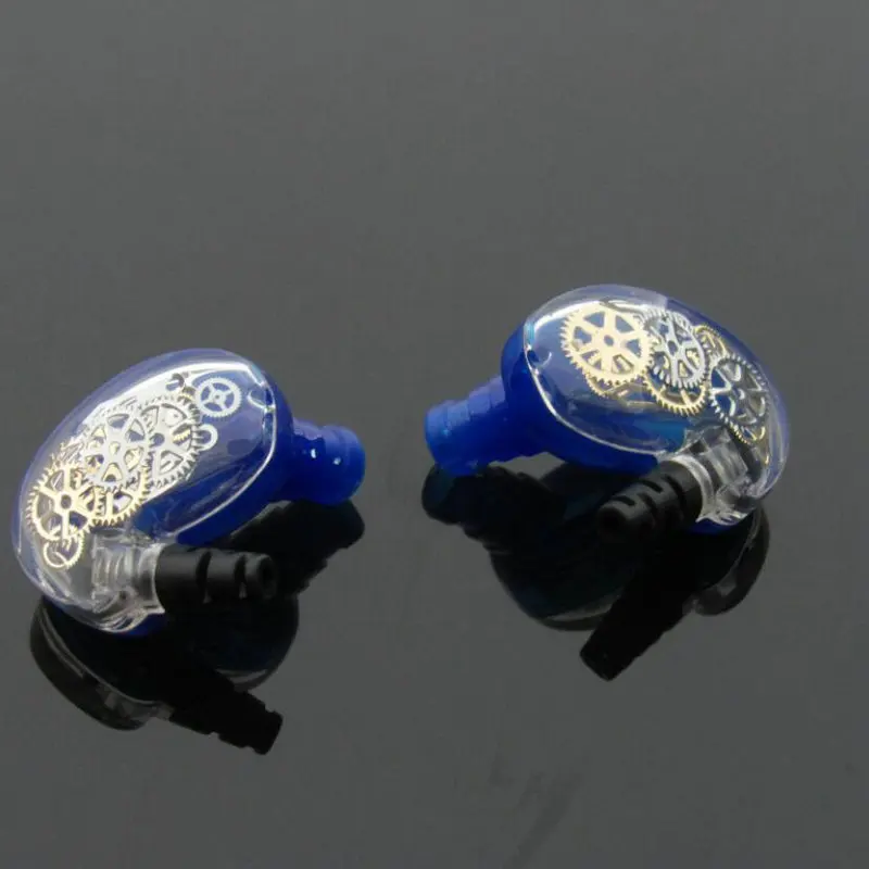 

MLLSE 100Pairs New Hot Gear Design Earbud Ear Shell Plastic Earphone Shell DIY Earphone Housing For 10MM Speakers Unit Horn