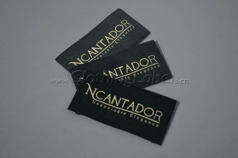 Custom woven label/ main brand name label/ clothes label-in Garment Labels from Home & Garden on ...