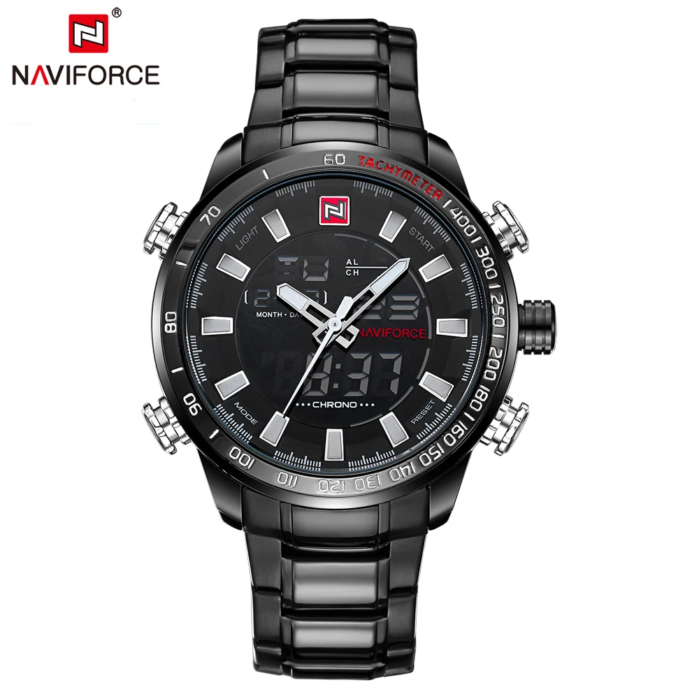 

NAVIFORCE Quartz Wristwatch Mens Watches Top Brand Luxury Sport Military Watch Men Clock Stainless Waterproof Relogio Masculino
