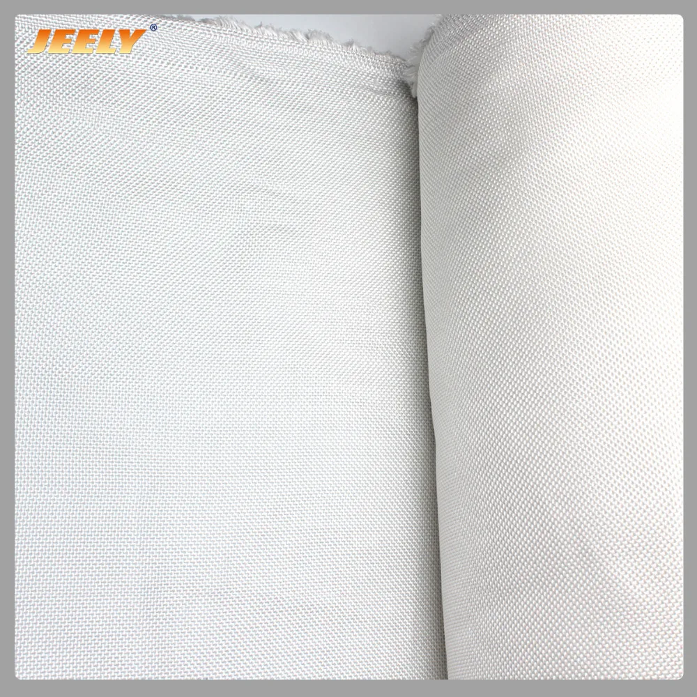 Jeely 1500 денье волокна 280 г/м2 1,6 м широкие разрывно-стойкие простые UHMWPE тканые ткани необработанные белые порезостойкие усиленные UHMWPE ткани
