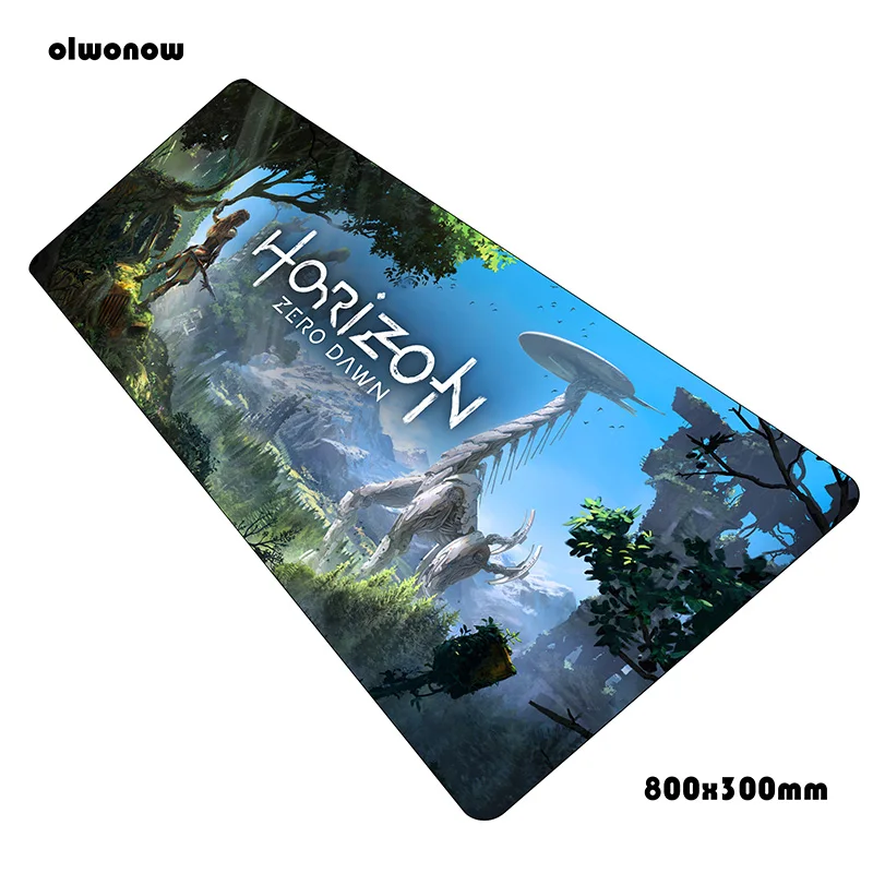 Horizon zero dawn коврик для мыши Высококачественный Компьютерный коврик для мыши 800x300x3 мм padmouse locrkand Коврик Для Мыши Эргономичный гаджет настольные коврики - Цвет: Size 800x300x3mm