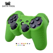 Para sony playstation 3 controlador funda de silicona cubierta protectora de la piel del abrigo para el controlador de ps3 joystick gel de goma para ps3