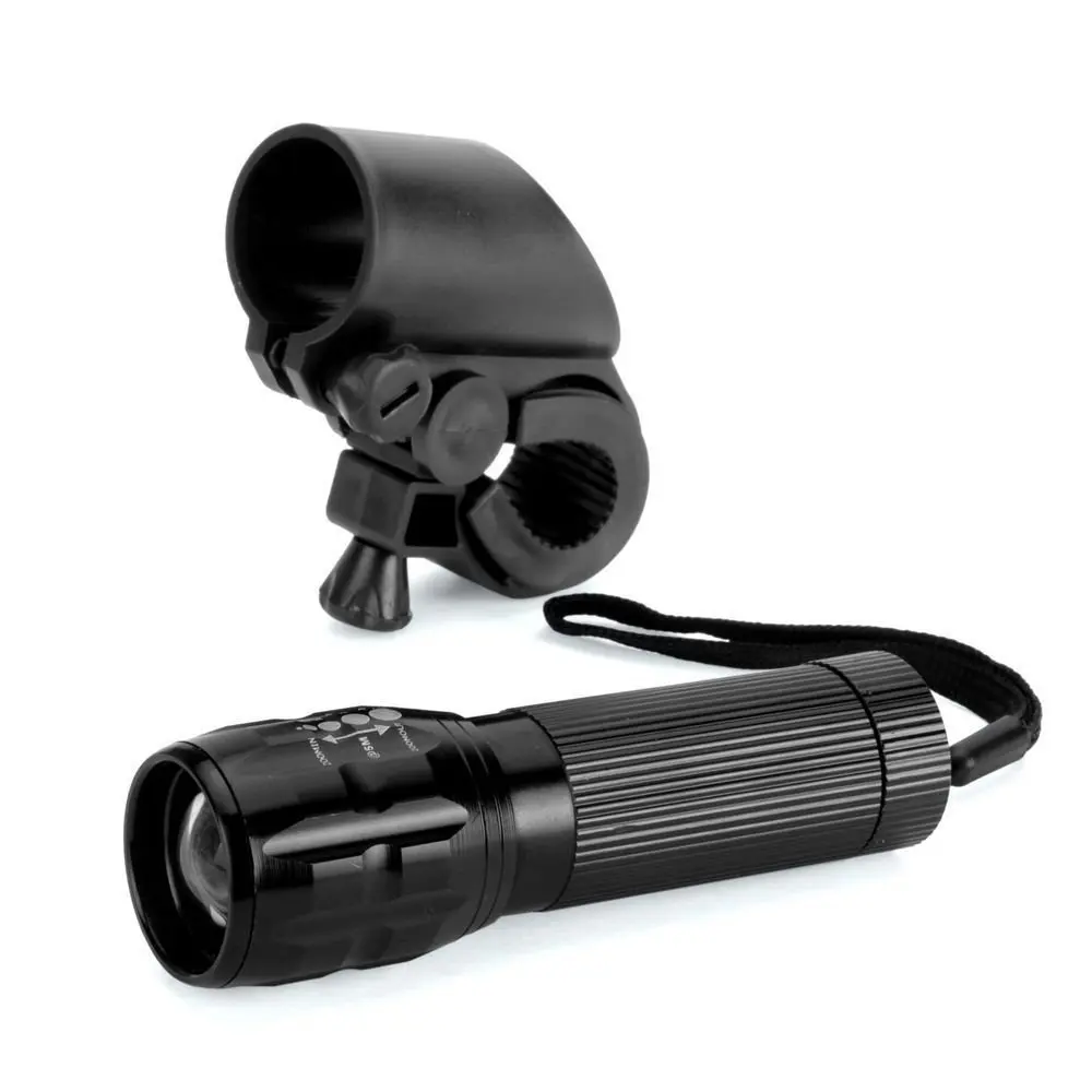 Flash Deal Bicycle 2000 Lumen Head Front Light Q5 LED Front Lamp Torch Flashlight Outdoor Lantern Zoomable 2