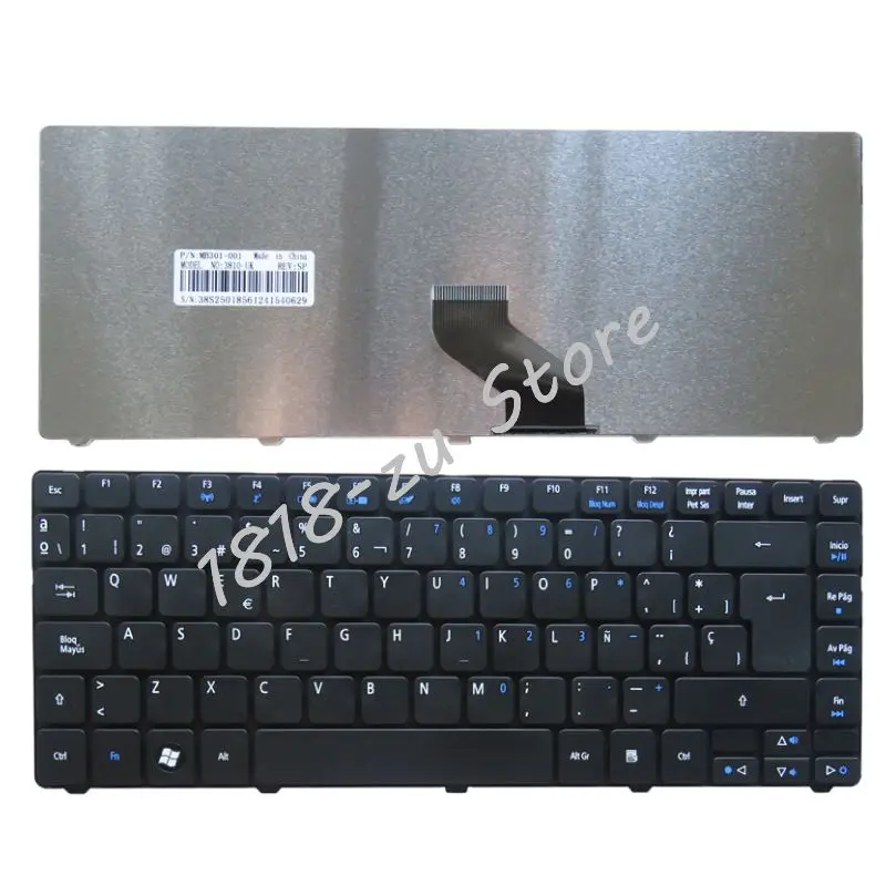 YALUZU клавиатура для acer Aspire 3810 3810 т 4735 4735 г 4735Z 4736 4736 г 4736Z 4741 г 4745 4750 4750 г 4750Z 4739 черный SP Клавиатура