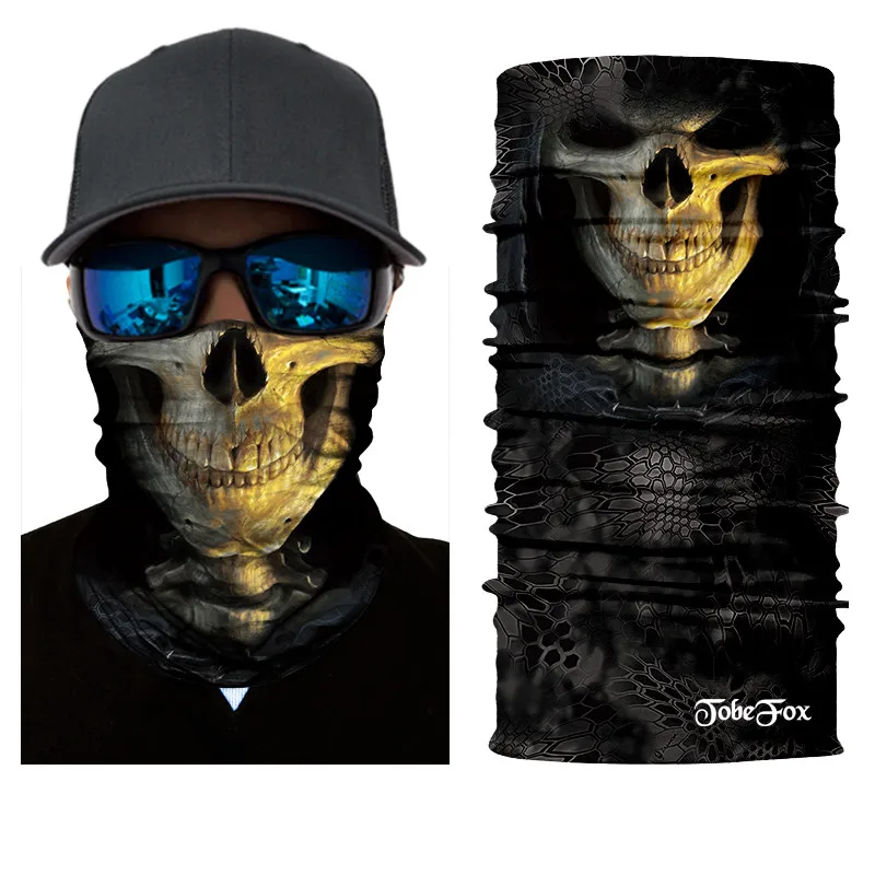 Мотоцикл 3D бесшовная Бандана Балаклава волшебный шарф шеи маска призрак череп щит со скелетом повязка на голову защита от ветра - Цвет: 149