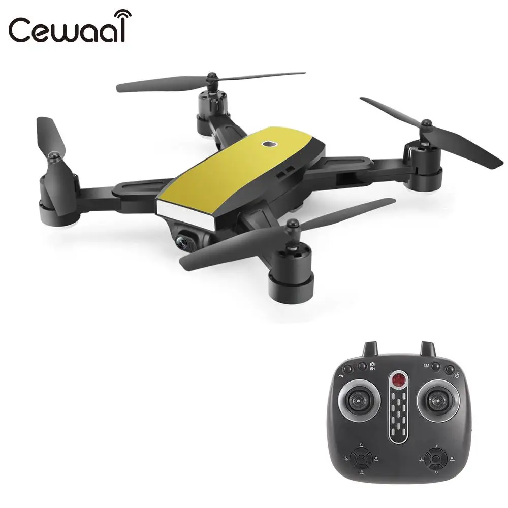 

Intelligent Drone Helicopter Aircraft FPV WIFI 2.4GHz One Key Landing 360degree Rolling Foldable