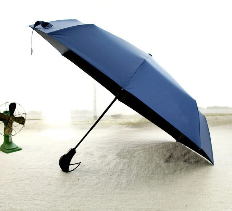 Большой Модный высококачественный деловой зонт, Черный ветрозащитный мужской автоматический зонт, мужской зонт Paraguas - Цвет: Синий