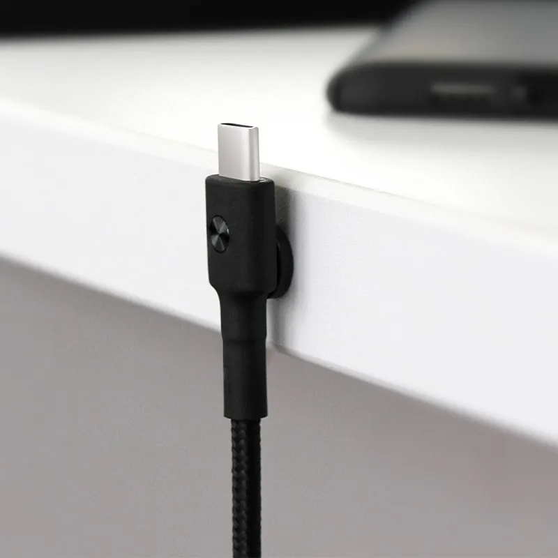 xiaomi ZMI светодиодный usb type-c кабель передачи данных для быстрой зарядки короткий 0,3 м 1 м 2 м Android мобильный телефон usb кабель usb c зарядное устройство