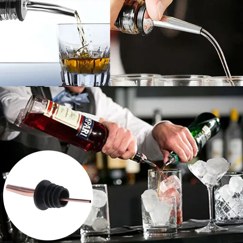 Нержавеющая сталь Ликер Дух свободный поток бутылки вина Pourer Носик Пробка