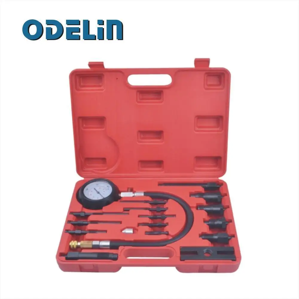 

Diesel Engine Compression Testing Kit 16pc Tools Car Vehicle Mechanic