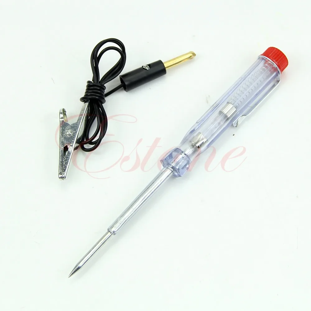 

OOTDTY Discount DC 6V-12V Auto Car Truck Motorcycle Circuit Voltage Tester Pen Test Tool High Quality