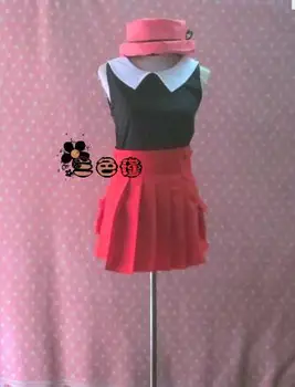 

2016 Hot XY Pocket Monsters Serena Cosplay Costume with hat
