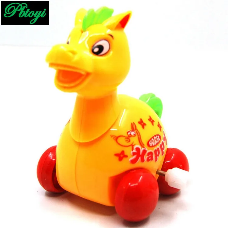 Selling children educational toys the chain horse doll toy horse 3 color random hair 2pcs/set TN768
