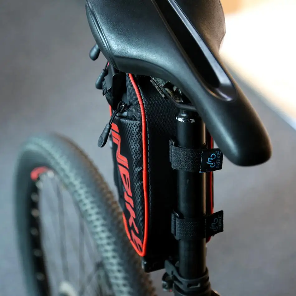 Flash Deal INBIKE Bike Bag Bicycle Saddle Tail Rear Seat Waterproof Storage Bags Bicycle Seat Pack Bike Repair Kit With Water Bottle Bag 5