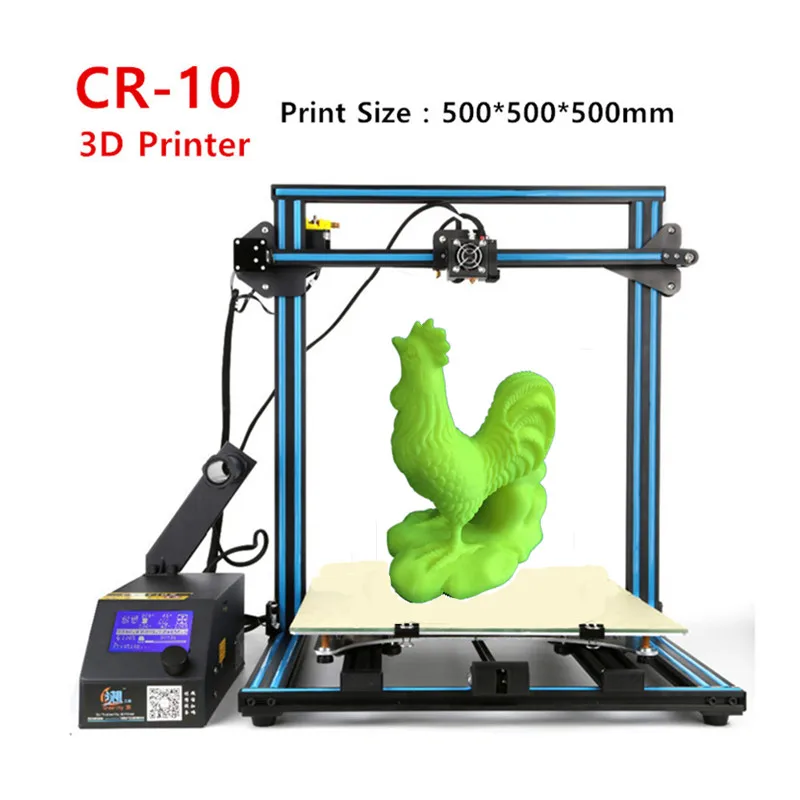 Creality CR 10 Large Print Size DIY Desktop 3D Printer 500*500*500mm ... - Creality CR 10 Large Print Size DIY Desktop 3D Printer 500 500 500mm With HeateD BeD