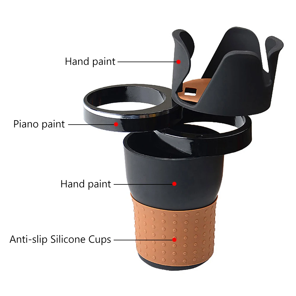 YOSOLO Auto Sunglasses Drink Cup Holder Phone Holder Interior Accessories For Coins Keys Phone Stand Car Organizer Car-styling
