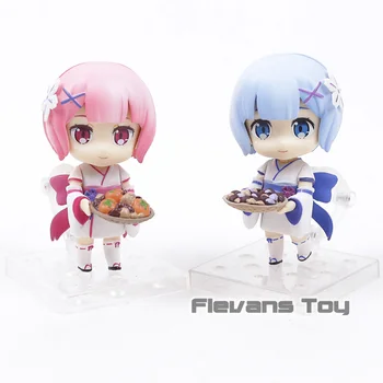 

Re:ZERO Starting Life in Another World Ram Rem Childhood Ver. PVC Action Figure Collectible Model Toy
