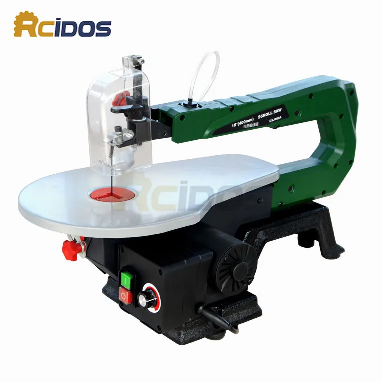 16inch Scroll Saw RCIDOS Mini table saw/Desktop DIY wood Curve Cutting