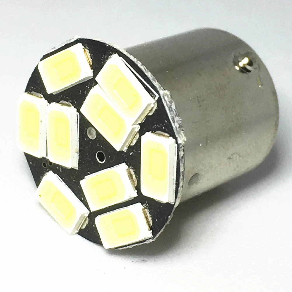 1156 9SMD P21W BA15S светодиодсветодиодный стоп сигналы фонари поворота лампы для