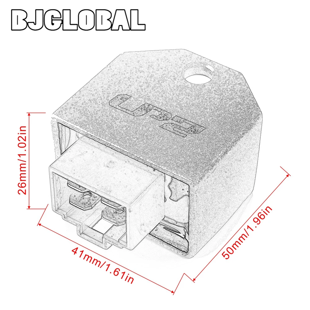 Мотоцикл 12 V Регулятор выпрямителя Для Yamaha 4GU-H1960-00 4GU-H1960-00 4CK-81960-01 3LA-81960-01 Скутер мопед ATV мотор
