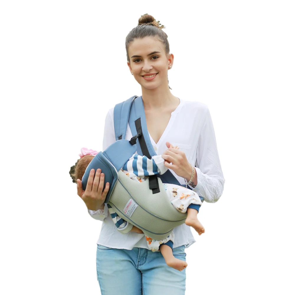 1-30 месяцев дышащий эргономичный рюкзак-кенгуру; Рюкзак-переноска для детей ясельного возраста для переноски ребенка держатель пояс Сумка-кенгуру для путешествий