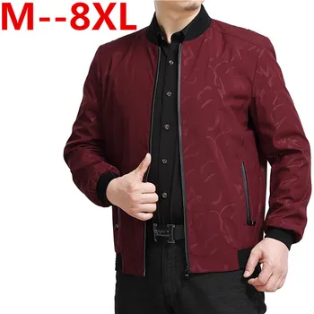 

Plus size 10XL 8XL 6XL 5XL brand clothing 2018 NEW Spring Winter Windbreaker Men Coat bomber jacket cotton coats men Big large