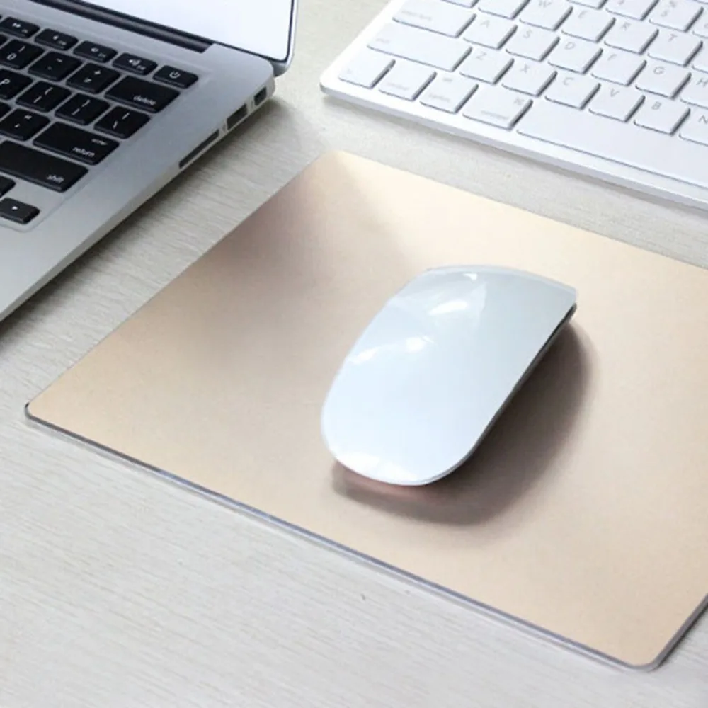 

Aluminum Alloy Mouse Pad Double Sided Accurate Control Mice Mat Anti-slip Mouse pad Gaming Mouse Pad for Laptop PC Mouse