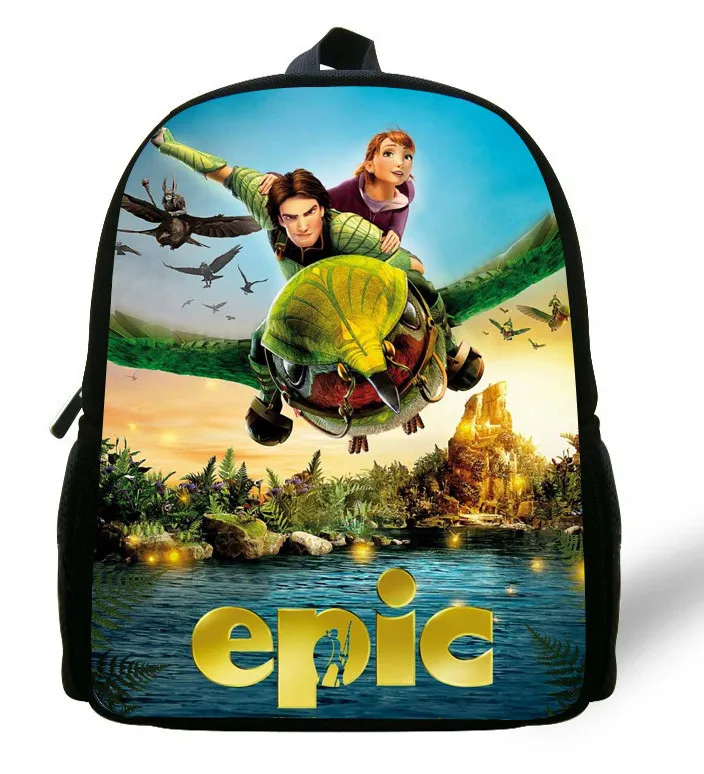 12-дюймовый Mochilas infantis фильм EPIC школьные сумки для детей; комплект с рисунком для детей школьного рюкзака EPIC напечатанная Книга сумка для От 1 до 6 лет