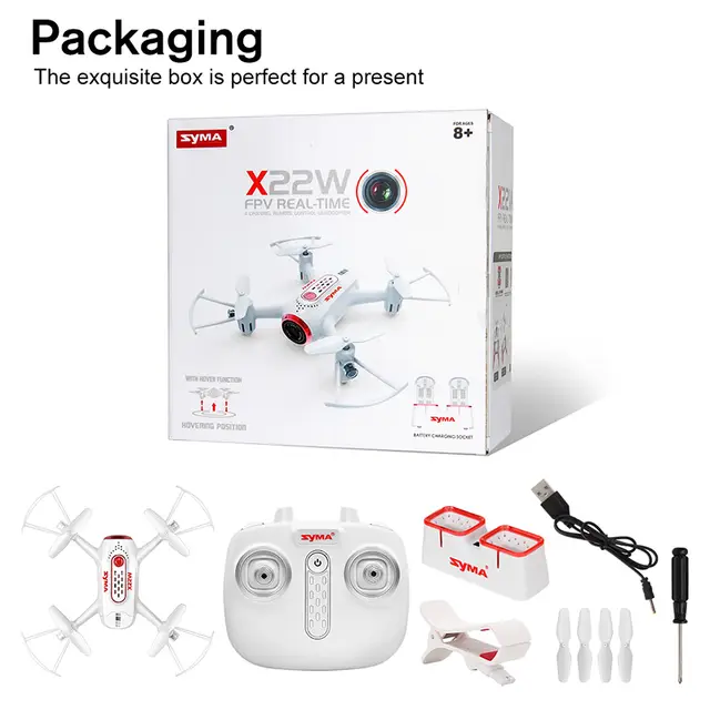 syma x22w mini drone