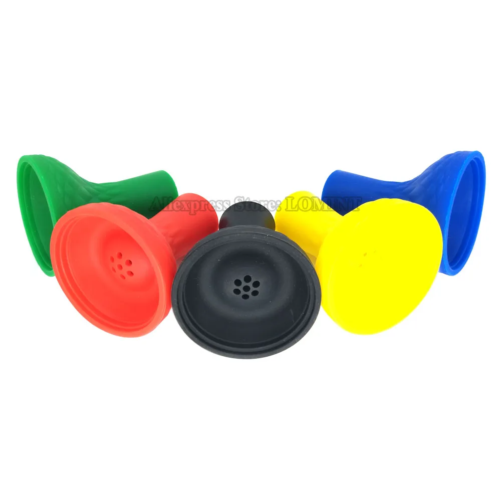 Hookah Accessories LOMINT 7 Holes Style Silicone silica gel Hookah Tobacco Bowl For Shisha Hookahs Chicha Narguile Gadget LM-228