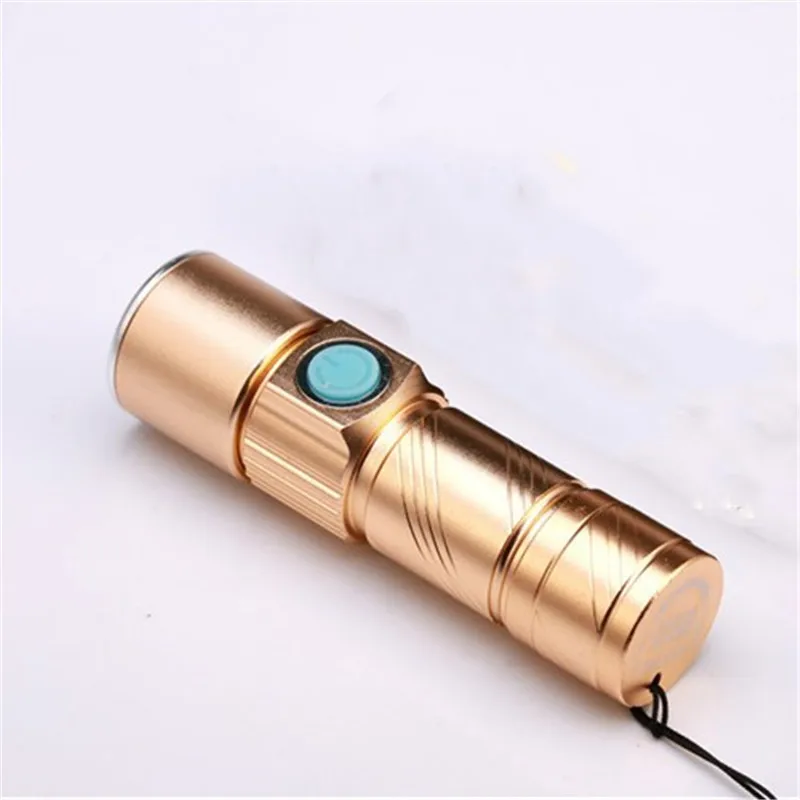 Top Front Headlight USB Rechargeable Bicycle Light Cycling Bicycle Flashlight LED Bike Waterproof Holder Bicycle Accessories New 5