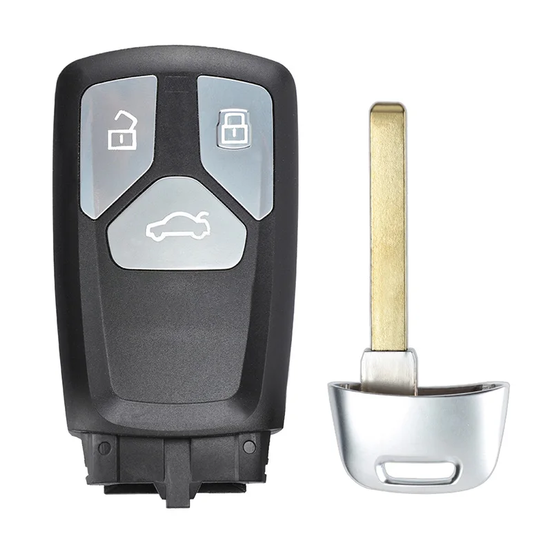 KEYECU 315/ 434MHz 8S0 959 754 Keyless Entry 3 Button Smart Remote Key Fob for Audi A4 A5 Q7 SQ7 2017-up