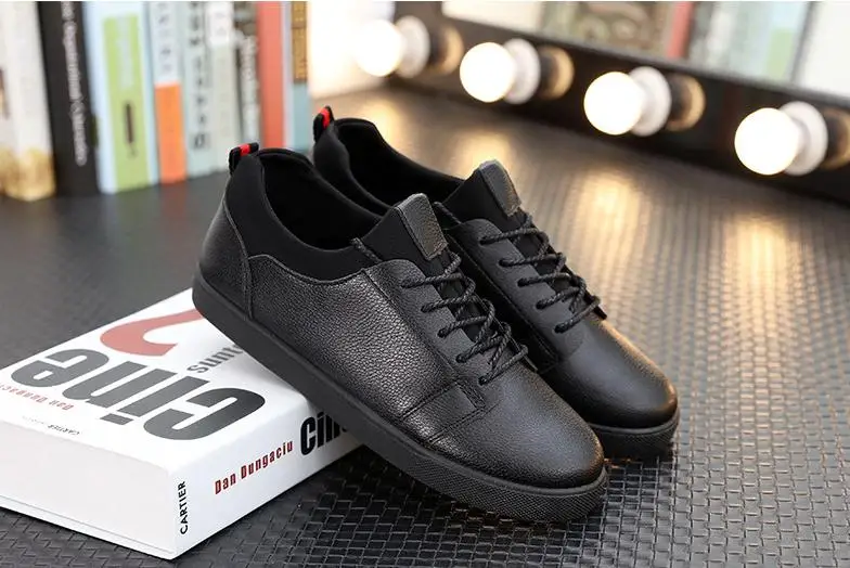 

new arrival men shoes casual breathable zapatos de hombre sneaker chaussures homme ete 2019 fashion waterproof leather hot sale