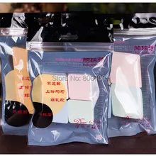 40 шт/10 упаковок Профессиональный латекс Бесплатный макияж Косметические Пуфики спонж для основы для растушёвки, пуховка для пудры набор